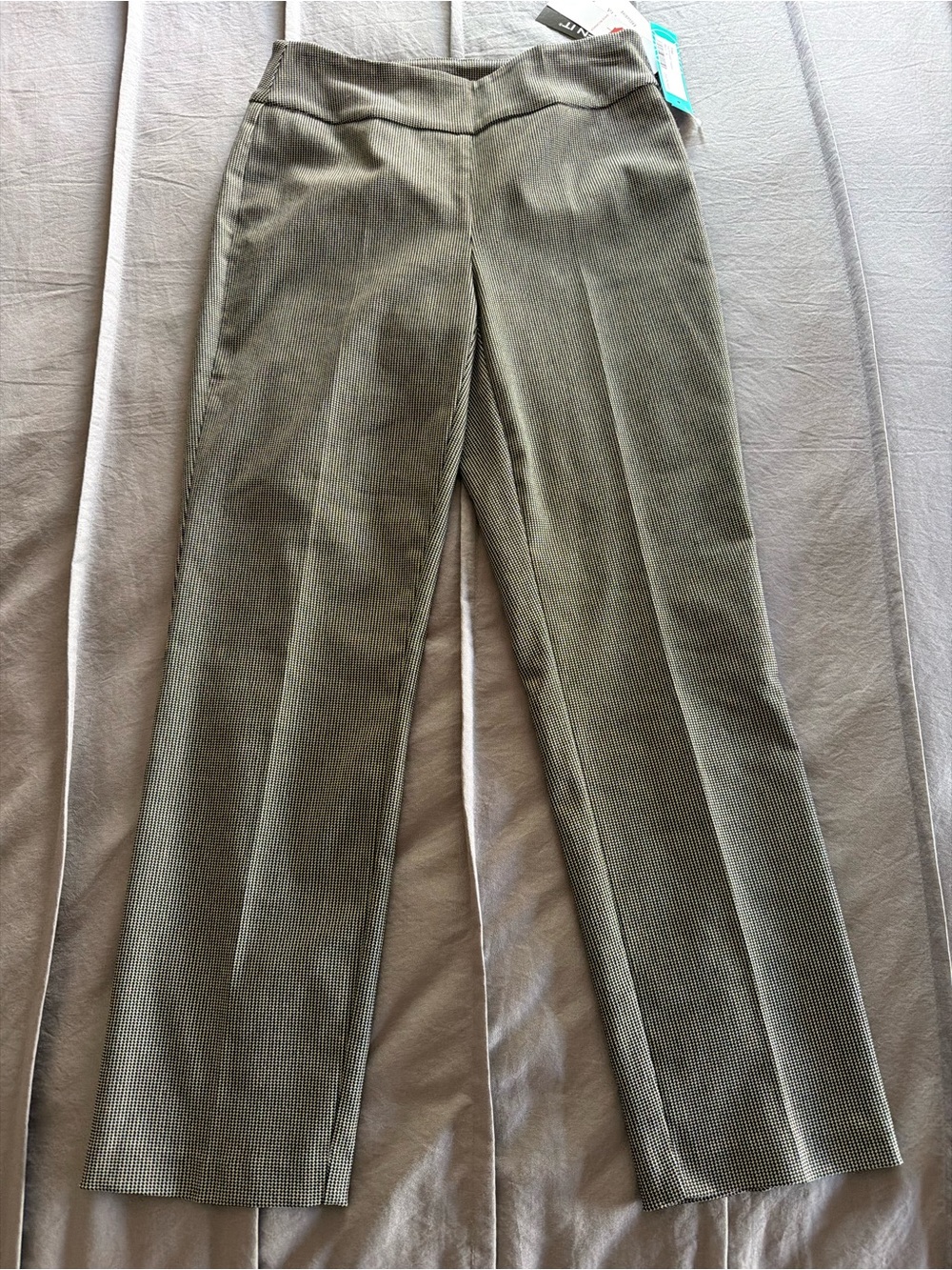 Black Printer Trouser Pants